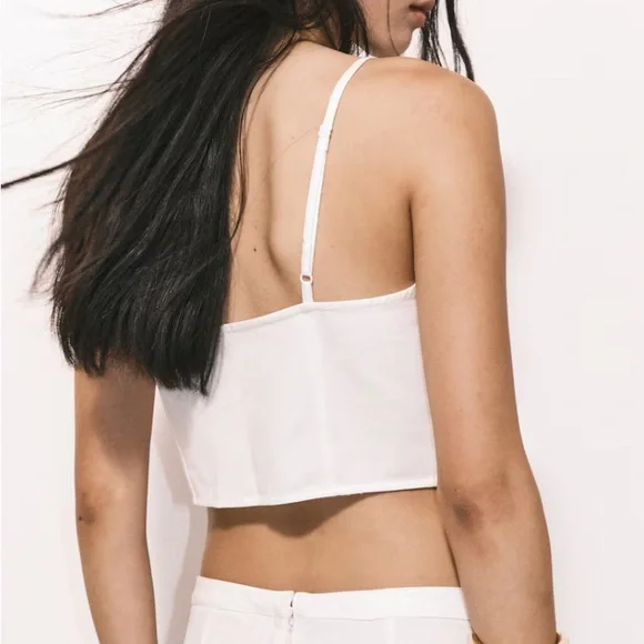 H&M Bead detail strappy top - Picture 3 of 4